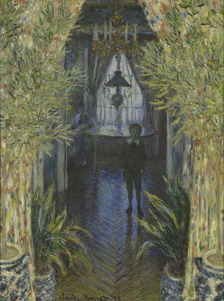 クロード・モネ、「LA BERGE A ARGENTEUIL」 クロード・モネ、「LA BERGE A ARGENTEUIL」 クロード・モネ